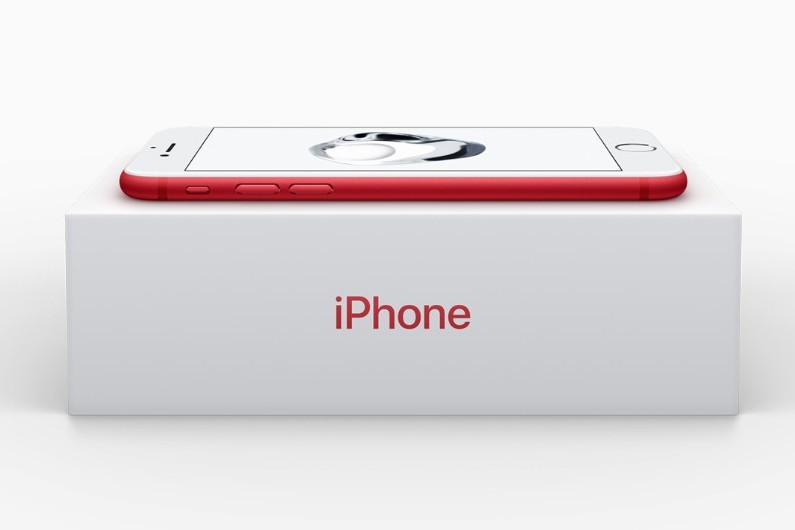 Apple lance un iPhone 7 rouge