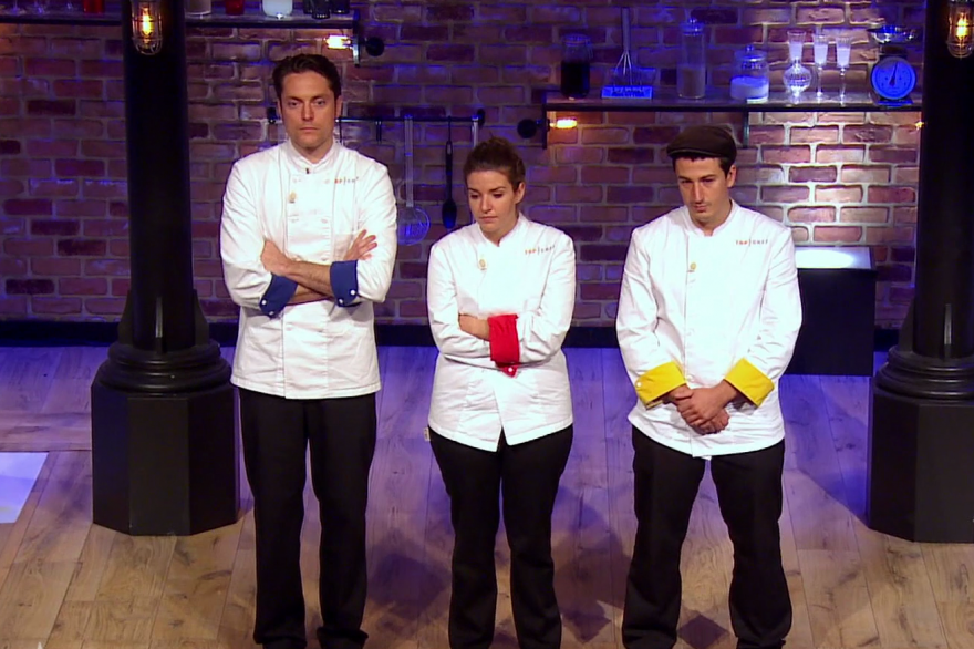 Jean-François, Giacinta et Jérémie en dixième semaine de "Top Chef 2017"