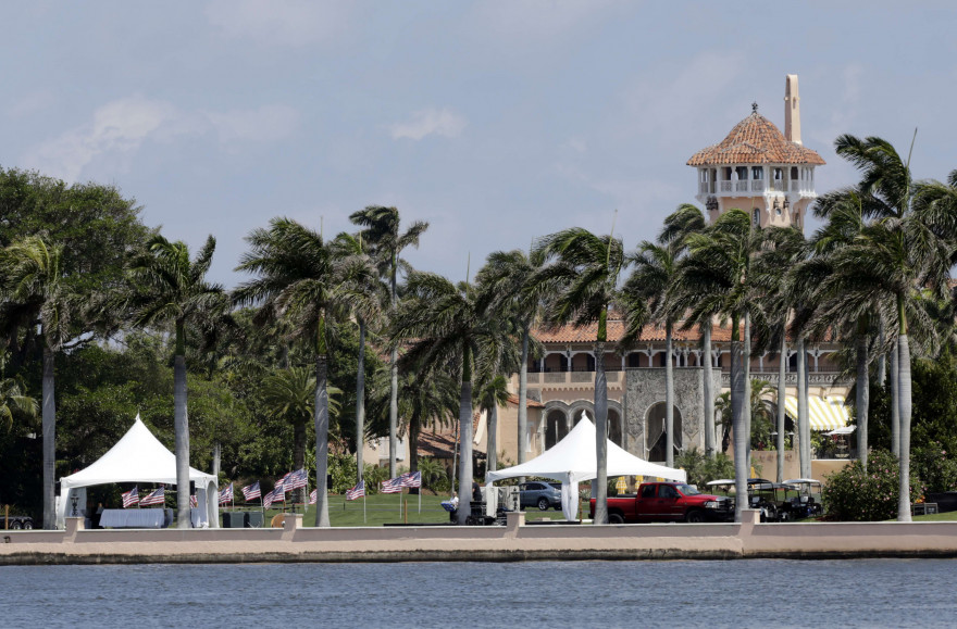 La demeure de Donald Trump à Mar-a-Lago, en Floride,