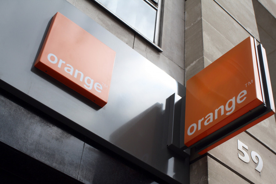 Une enseigne Orange