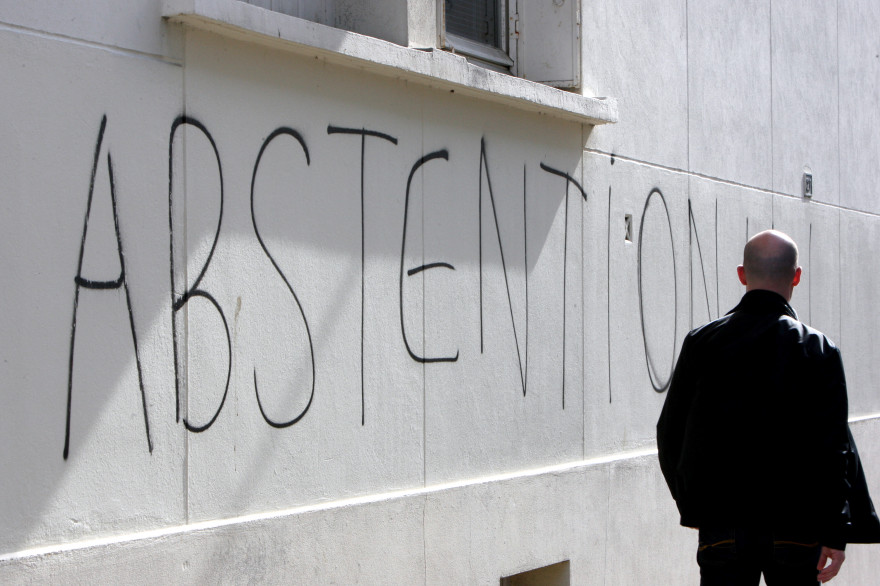Un tag sur l'abstention
