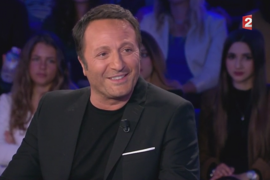 Arthur sur le plateau d'"On n'est pas couché", samedi 22 avril.