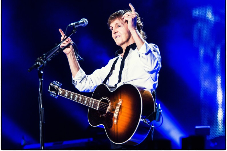 Paul McCartney sur scène