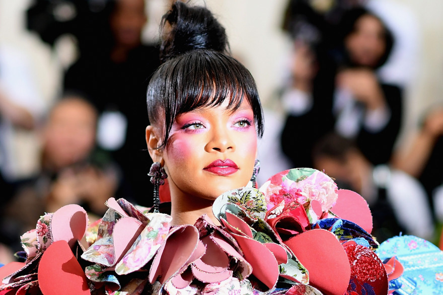 Rihanna, icône mode au Met Gala, le 1er mai, à New York