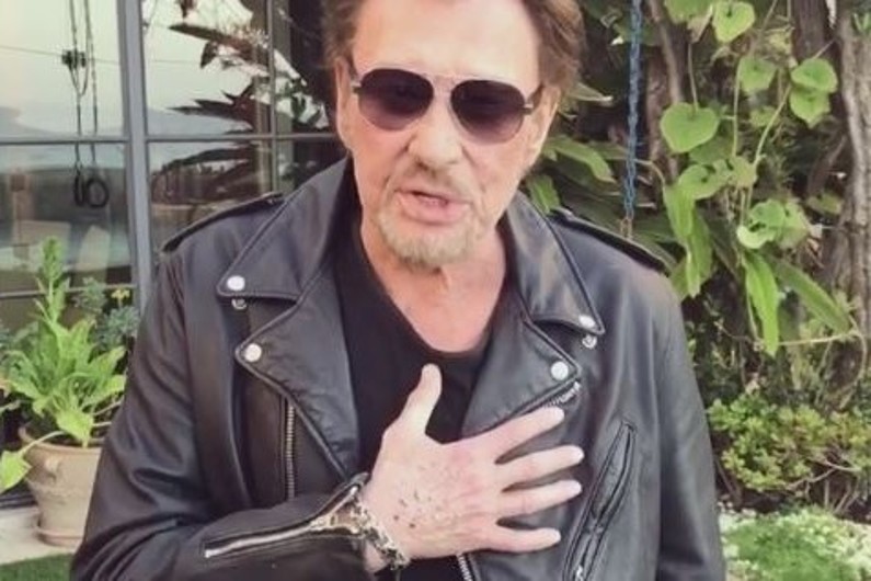Johnny Hallyday remercie ses fans dans une vidéo postée sur les réseaux sociaux