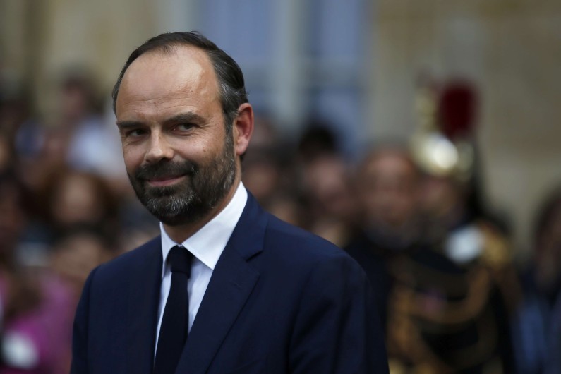 Le nouveau premier ministre, Édouard Philippe