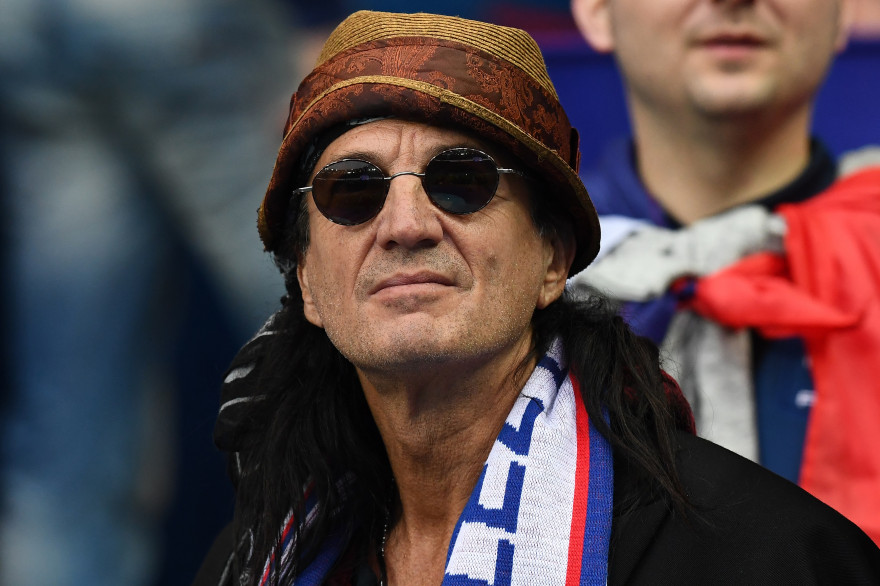 Francis Lalanne, au Stade de France lors de l'Euro 2016