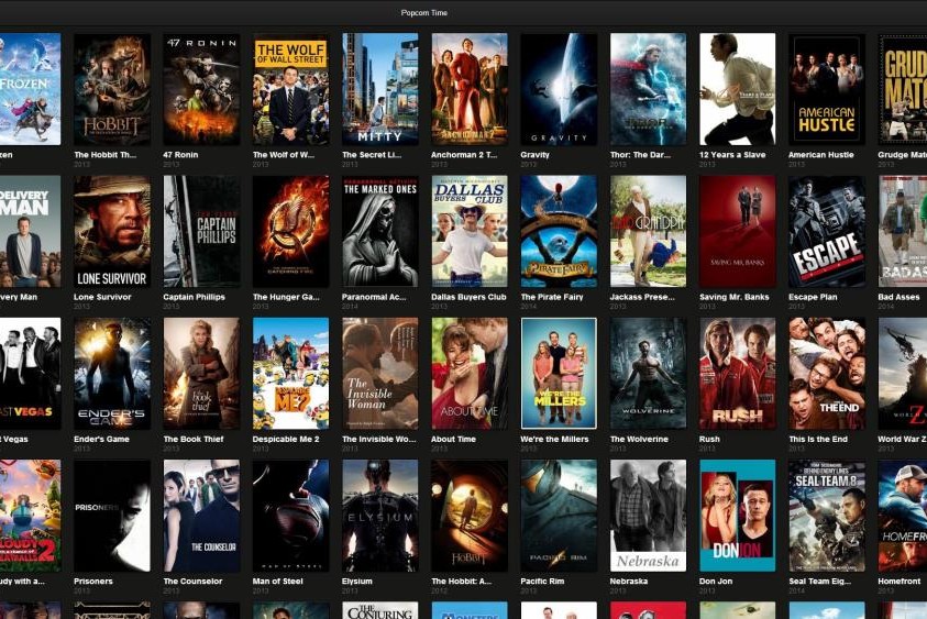Popcorn Time est l'un des quatre lecteurs concernés par la vulnérabilité