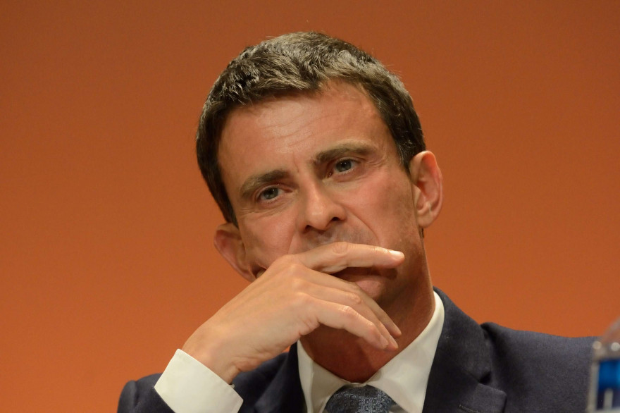 Manuel Valls à Paris le 7 mai.