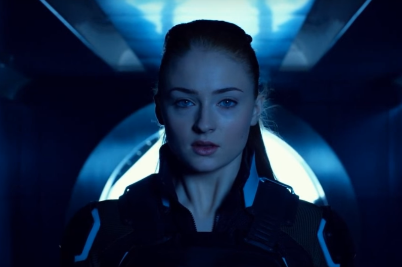 Sophie Turner en tant que Jean Grey dans "X-Men : Apocalypse"