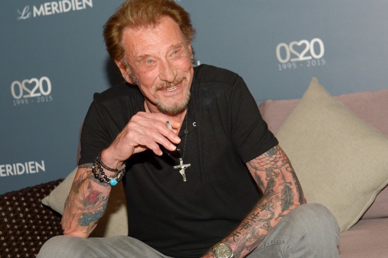 Johnny Hallyday, le 29 avril 2016