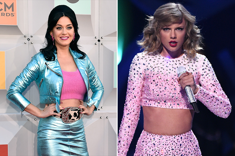 Katy Perry et Taylor Swift
