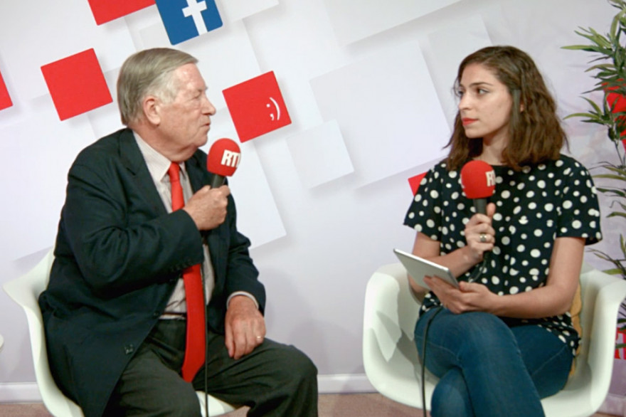 Alain Duhamel dans le RTL Social Studio