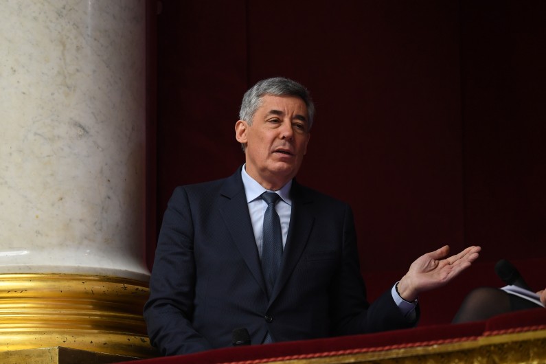 Henri Guaino, candidat dissident Les Républicains, a été battu à Paris le 11 juin 2017