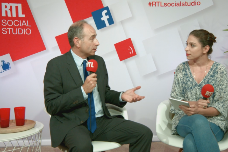 Jean-François Copé, dans le #RTLsocialstudio