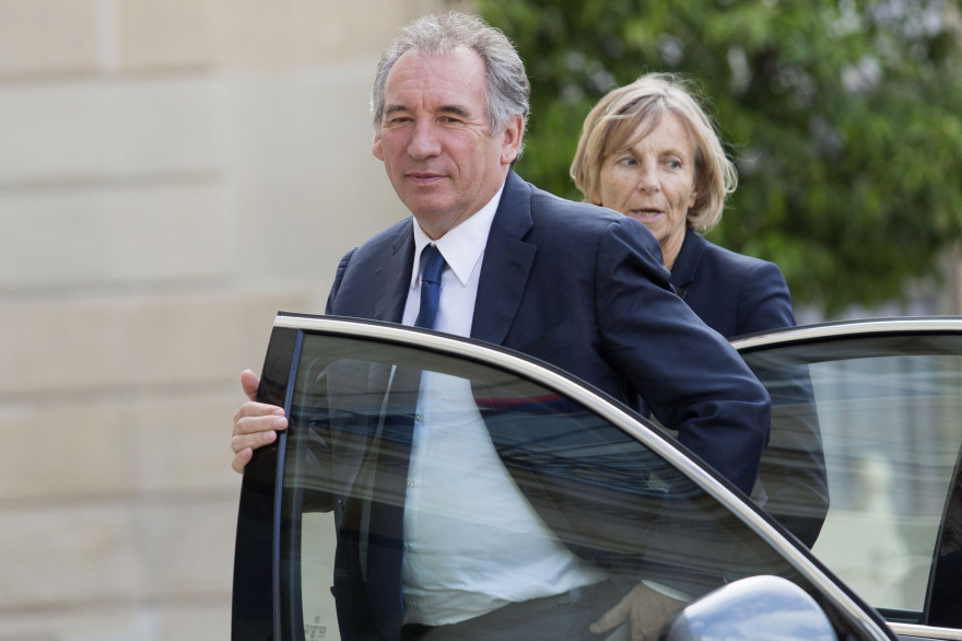 François Bayrou et Marielle de Sarnez, le 21 juin 2017