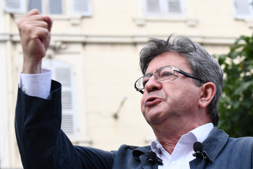 Jean-Luc Mélenchon à Marseille, le 15 juin 2017