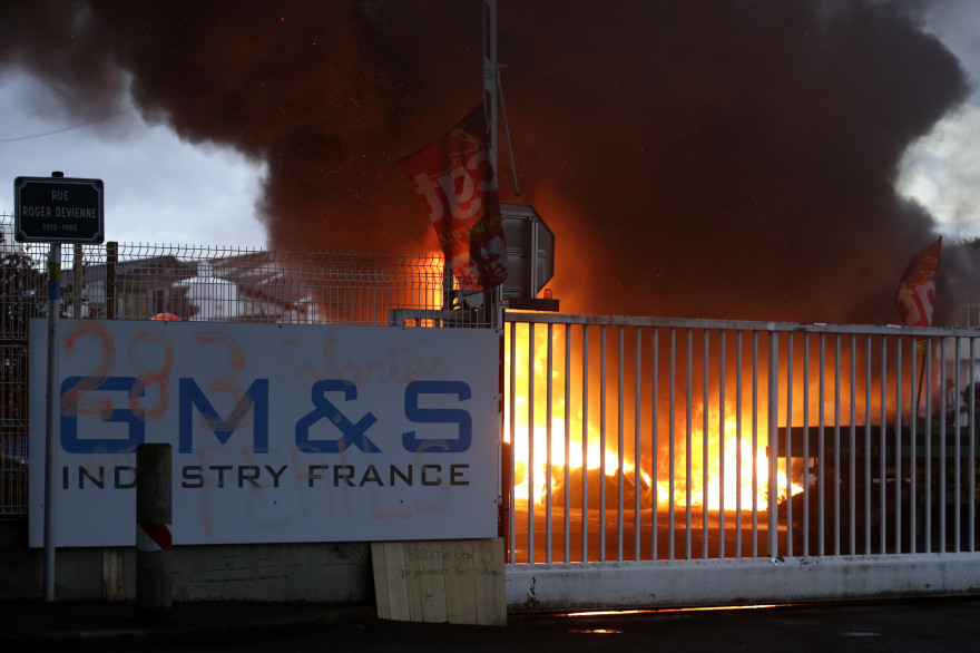 L'usine GM&S de la Souterraine, le 28 juin 2018.