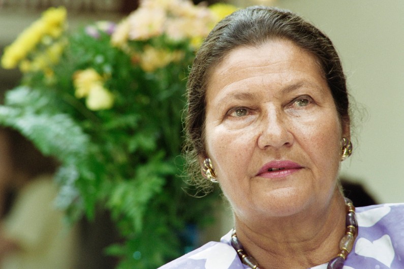 Simone Veil, le 28 août 1992 à La Garde-Freinet