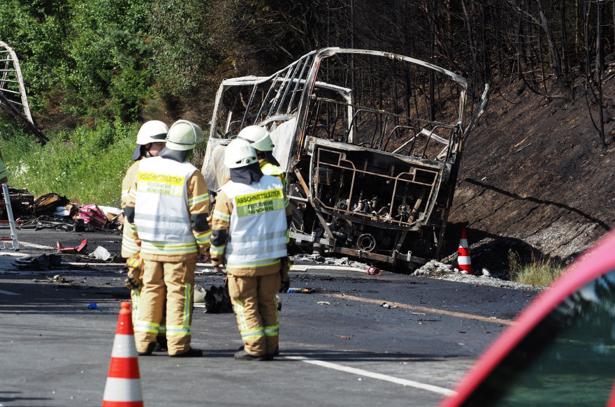 Accident car Allemagne