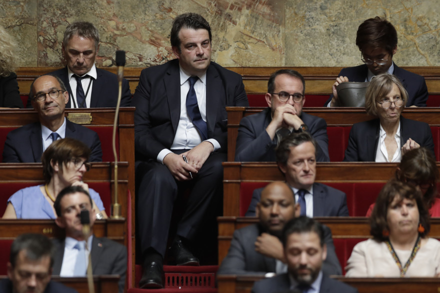 Thierry Solère à l'Assemblée nationale le 28 juin 2017.