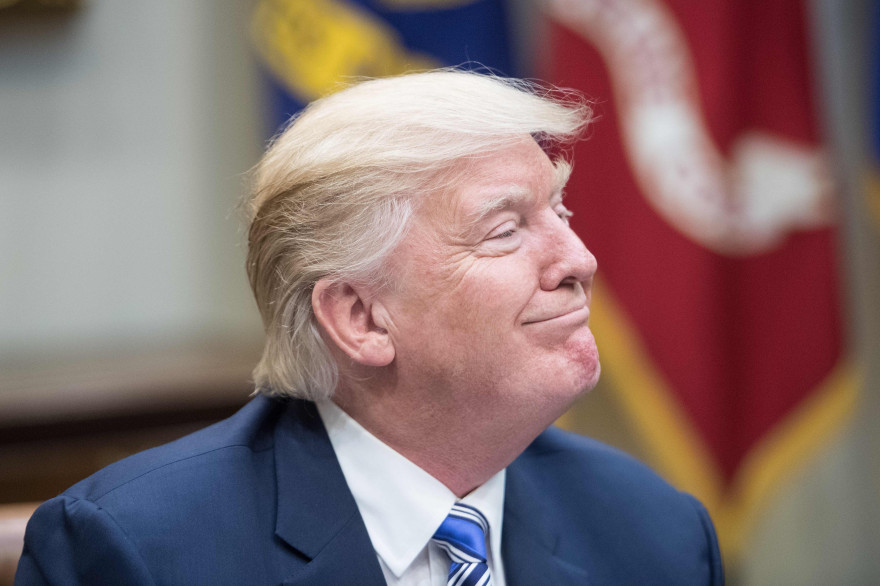 Donald Trump à la Maison Blanche, le 6 juin 2017