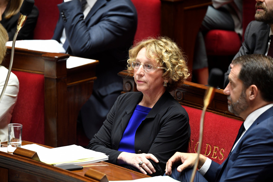 La ministre du Travail, Muriel Pénicaud, à l'Assemblée nationale le 10 juillet 2017