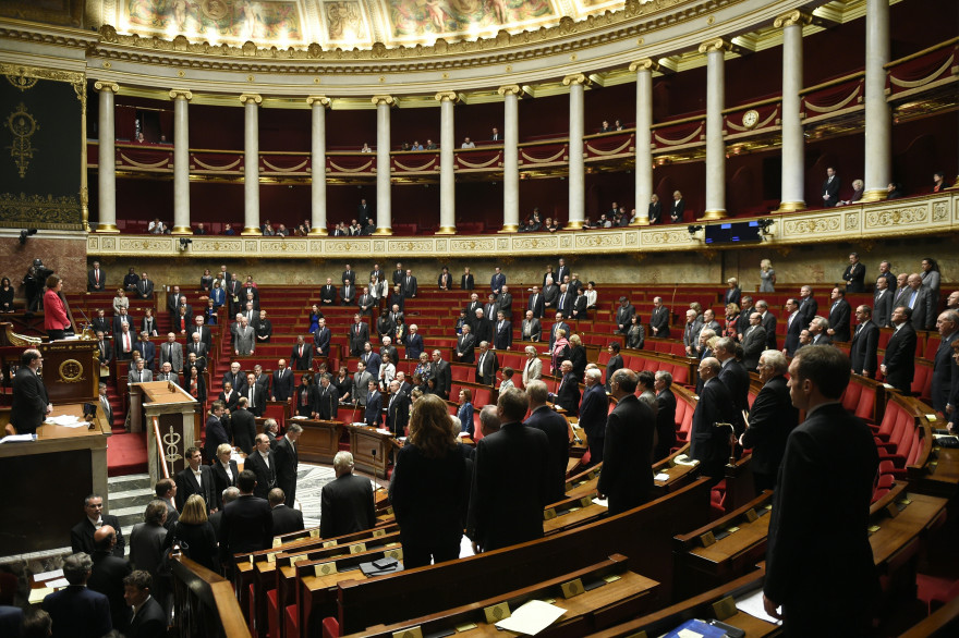 Les députés en session à l'Assemblée nationale