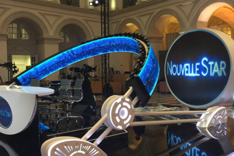 Le plateau de "Nouvelle Star"