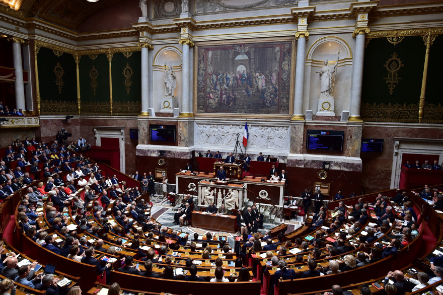 L'Assemblée nationale le 4 juillet 2017