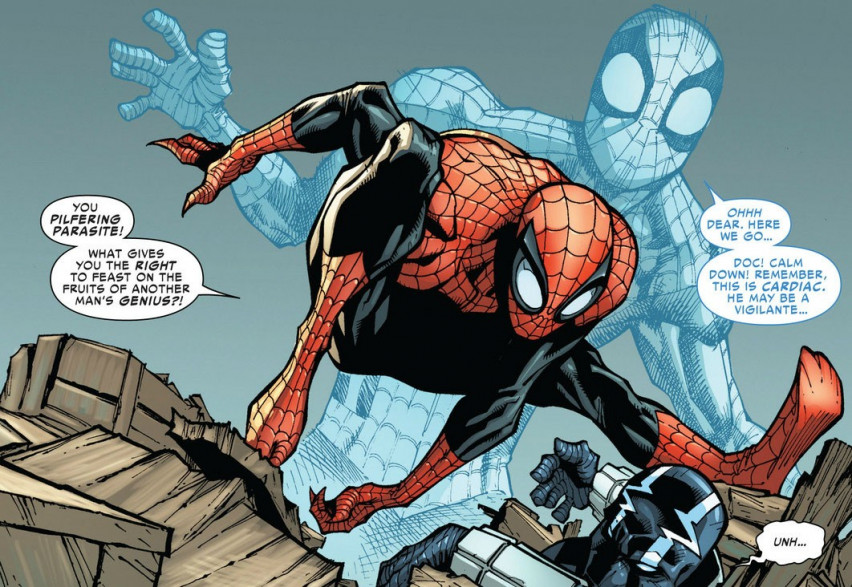 2013 - Le Superior Spider-Man , un nouveau héros plus sombre