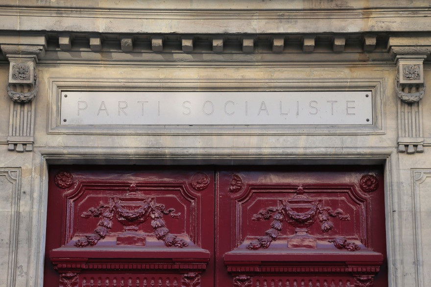 Le siège du Parti socialiste, rue de Solferino