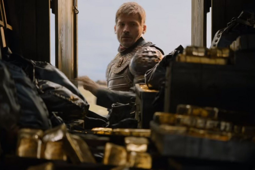 Jaime Lannister et l'or des Tyrell