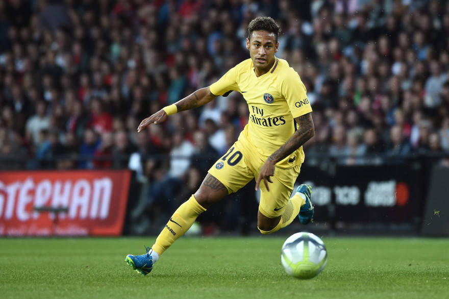 Neymar avec le PSG le 13 août 2017
