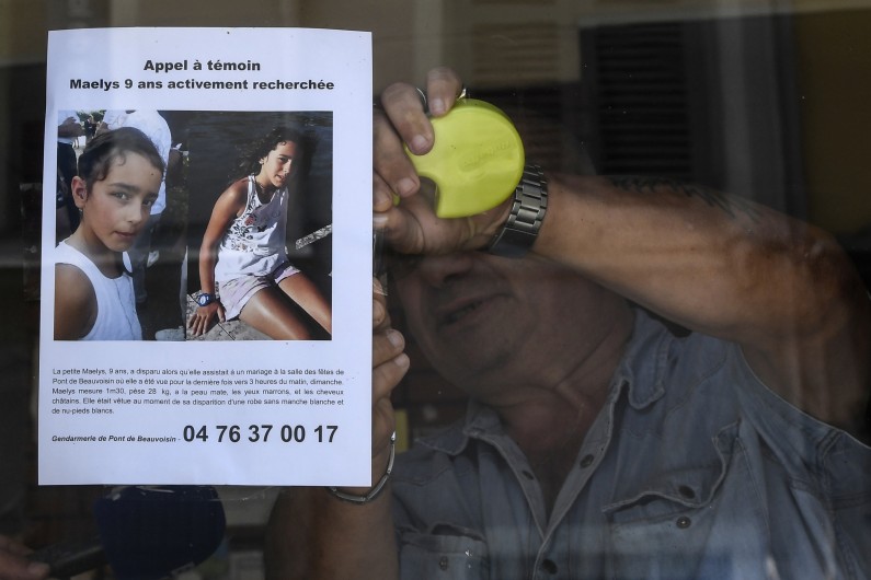Appel à témoins lancé après la disparition de Maëlys, 9 ans