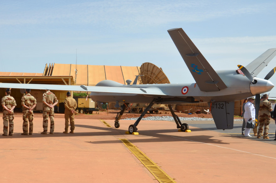 Un drone Reaper utilisé par l'armée française (illustration)