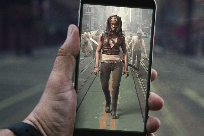 Une application Walking permettra d'affronter des zombies surgissant devant soi à travers l'écran de l'iPhone