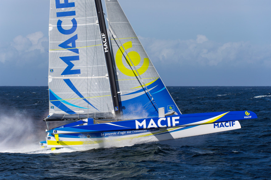 Le trimaran "Macif" de François Gabart