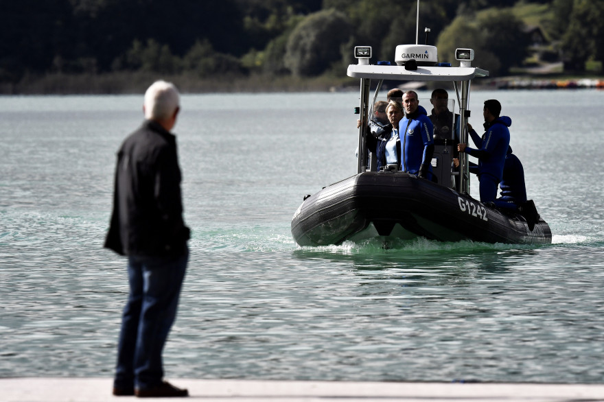Les gendarmes plongeurs sondent désormais les plan d'eau à la recherche de la petite Maëlys, disparue le 27 août 2017.