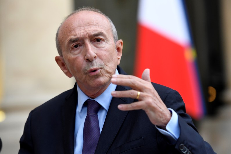 Gérard Collomb, ministre de l'Intérieur.