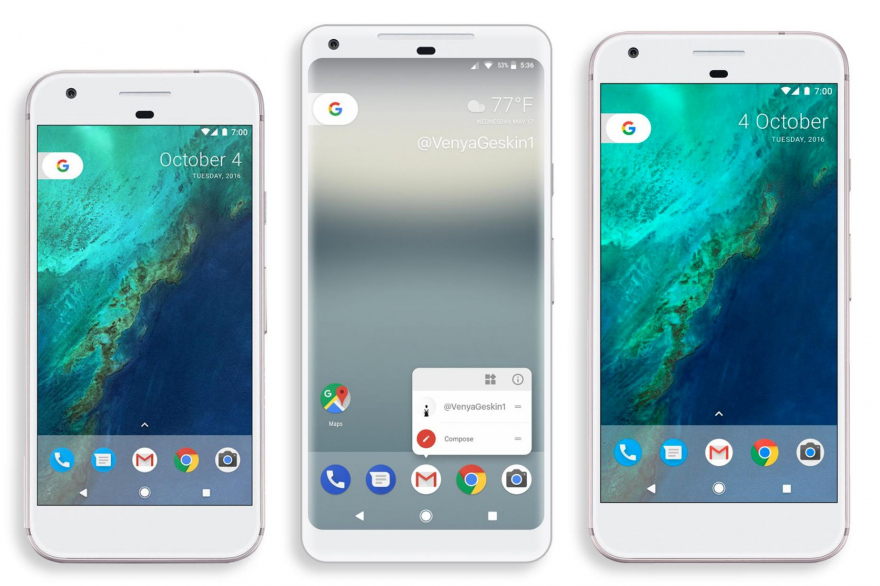 Rendu du Pixel 2 publié par Benjamin Geskin