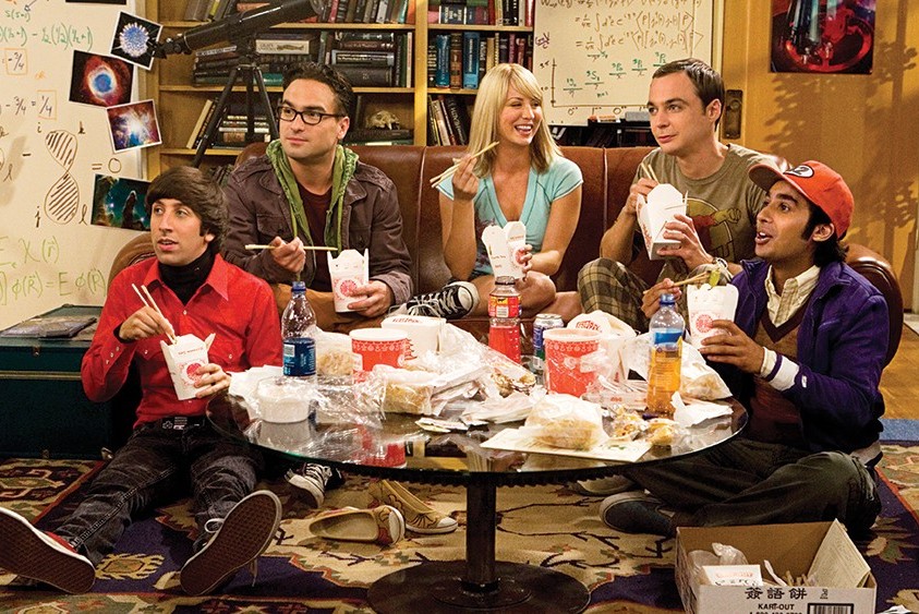 L'équipe originelle de "The Big Bang Theory"