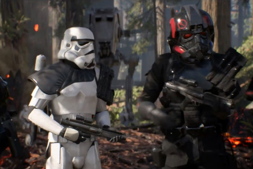 Les bataille de "Star Wars Battlefront 2"