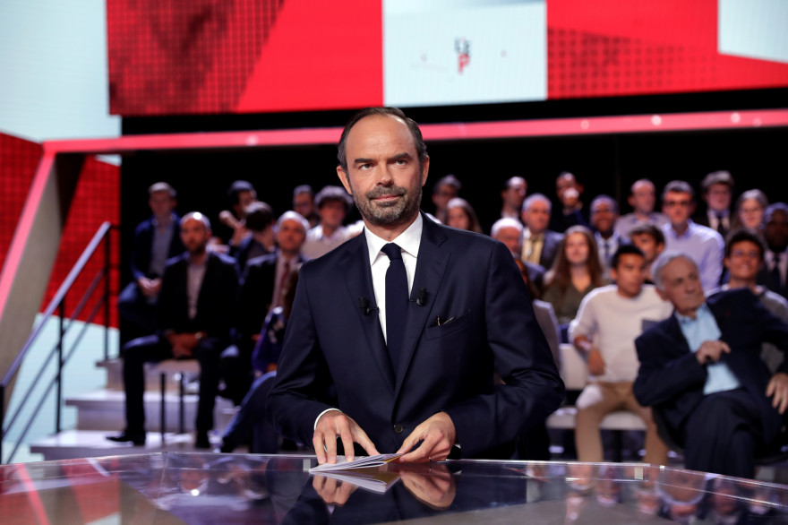 Édouard Philippe dans "L'Émission Politique" sur France 2, le 28 septembre 2017