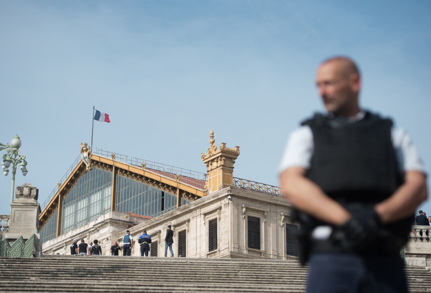 Attaque à Marseille : la gare Saint-Charles sous protection policière, le 1er octobre 2017