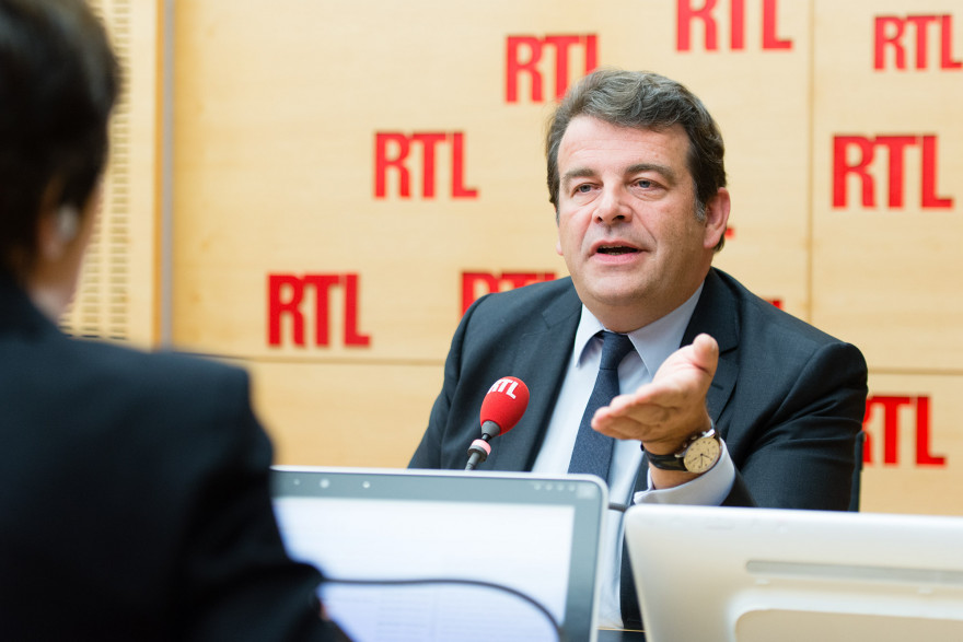 Thierry Solère, invité de RTL le 4 octobre 2017