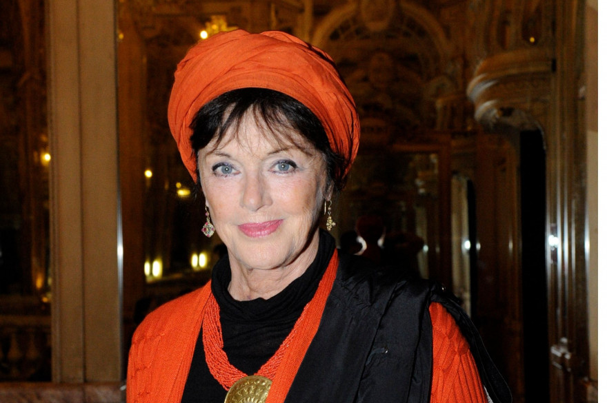 Anny Duperey, en octobre 2014 à Paris