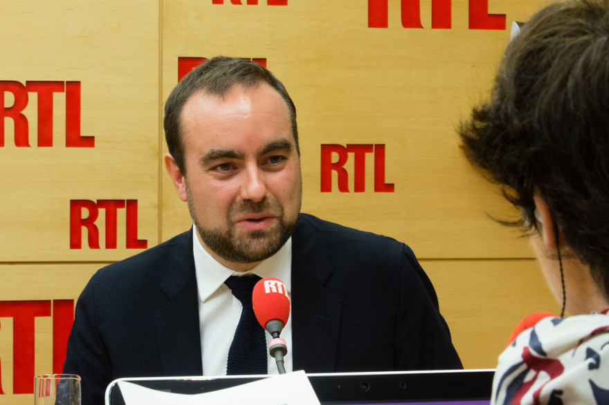 Sébastien Lecornu était l'invité de RTL le 10 octobre 2017