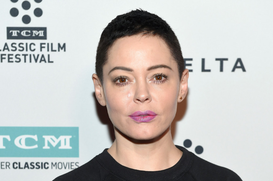 Rose McGowan à Los Angeles, le 9 avril 2017