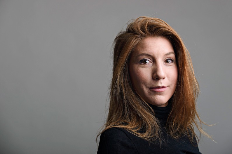 Une cérémonie en mémoire de la journaliste Kim Wall a été organisée à New York mercredi 11 octobre.